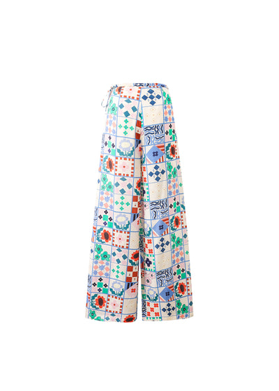Egeria Trousers - Multi Print
