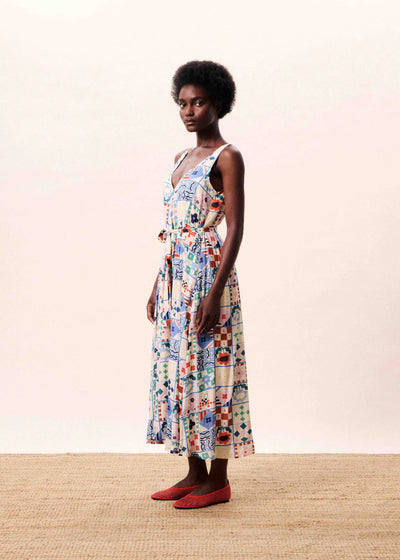 Consordia Dress - Multi Print