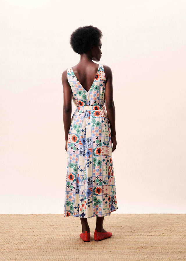 Consordia Dress - Multi Print