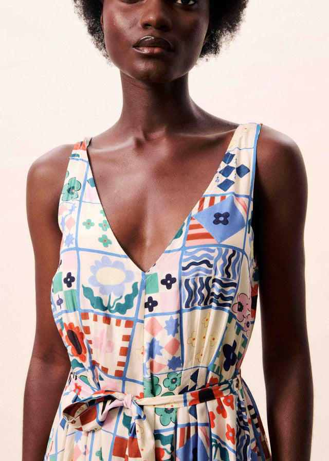 Consordia Dress - Multi Print