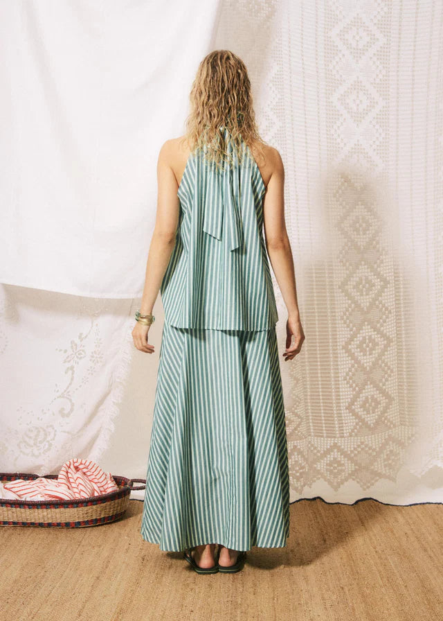 Carmine Skirt - Shore Green