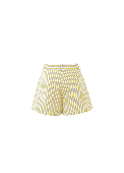 Oronzo Shorts - Pale Yellow