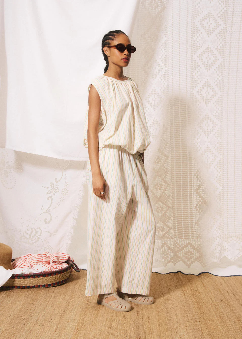 Carmela Trousers - Multicoloured