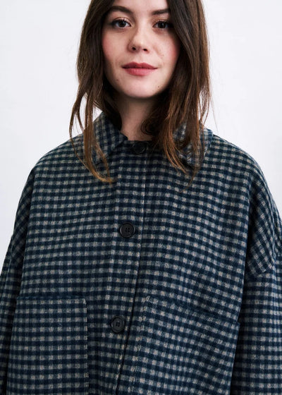 Sheffield Coat - Navy Blue