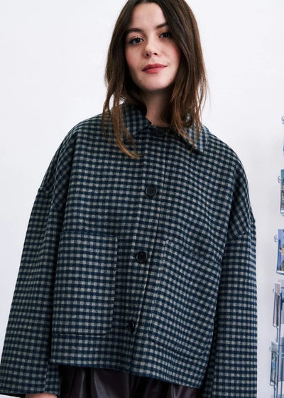 Sheffield Coat - Navy Blue