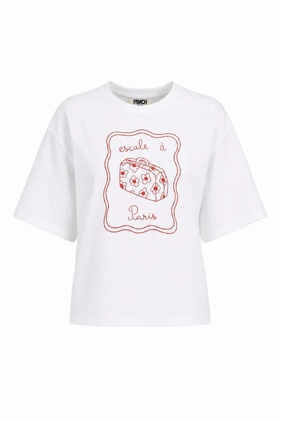 Valise T-shirt - Cream