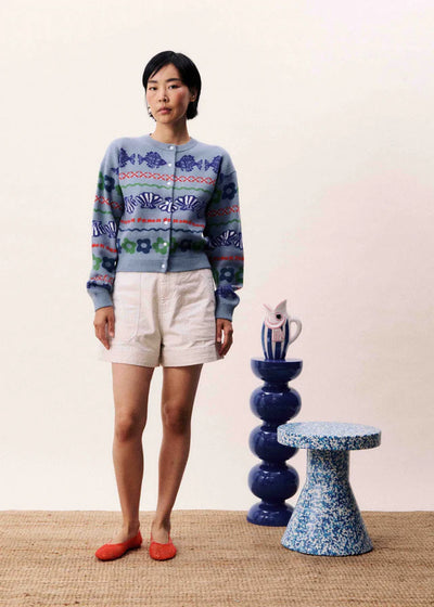 Federica Cardigan - Light Blue