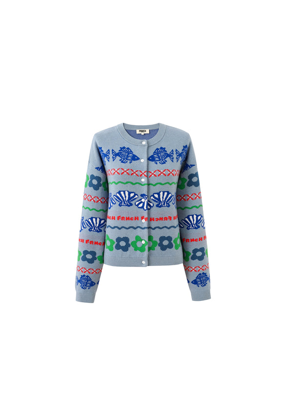 Federica Cardigan - Light Blue