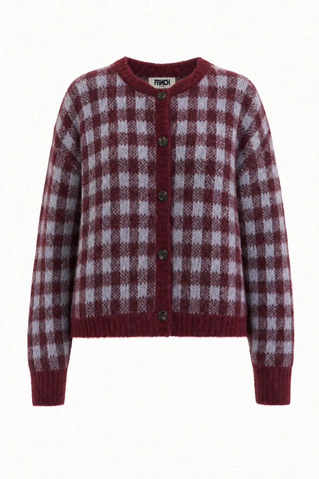 Aomori Cardigan - Burgundy