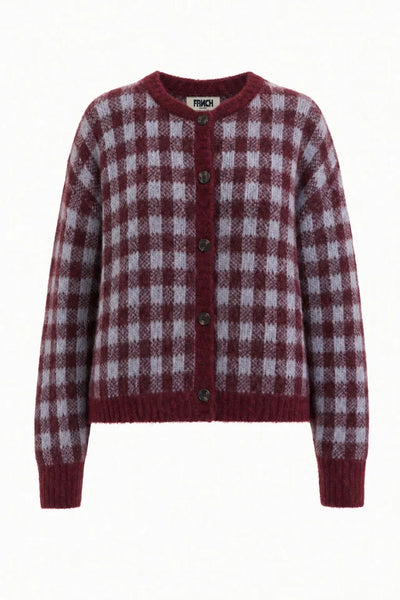 Aomori Cardigan - Burgundy