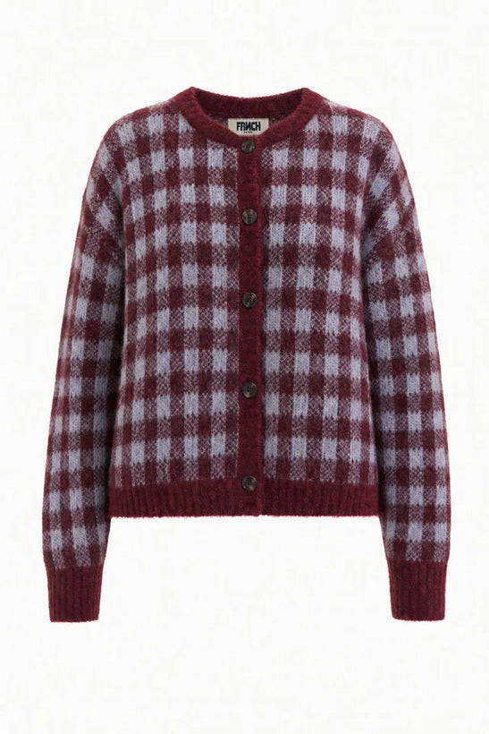 Aomori Cardigan - Burgundy