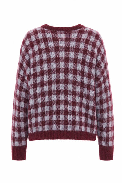 Aomori Cardigan - Burgundy