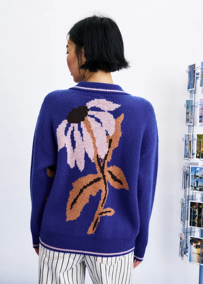 Wando Cardigan - Electric Blue