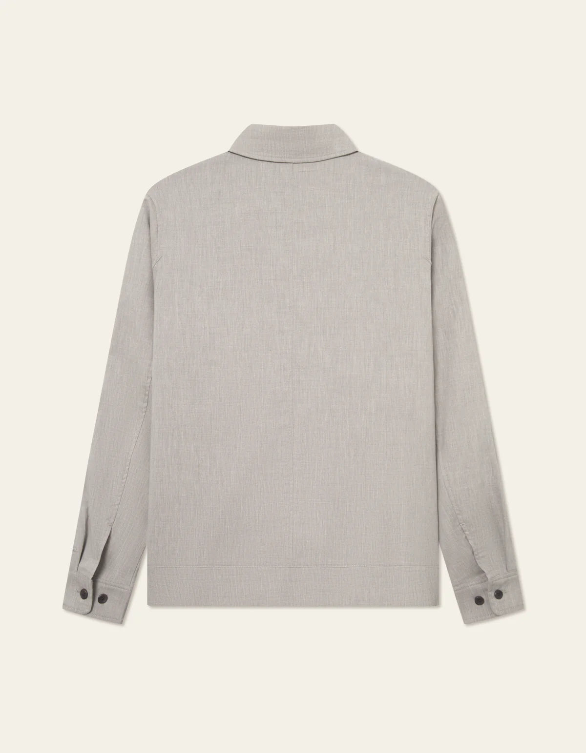 Como Slub Coach Bomber Jacket - Light Sand