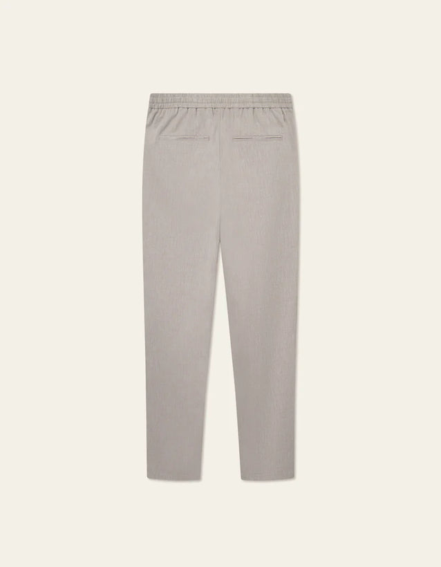 Como Tapered Slub Drawstring Pants - Light Sand