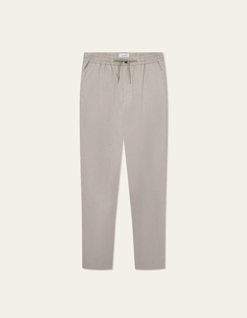 Como Tapered Slub Drawstring Pants - Light Sand