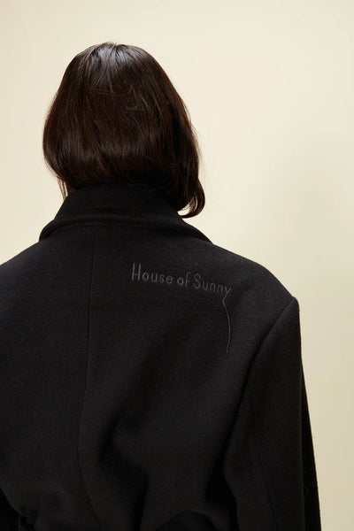 Accent Overcoat - Noir
