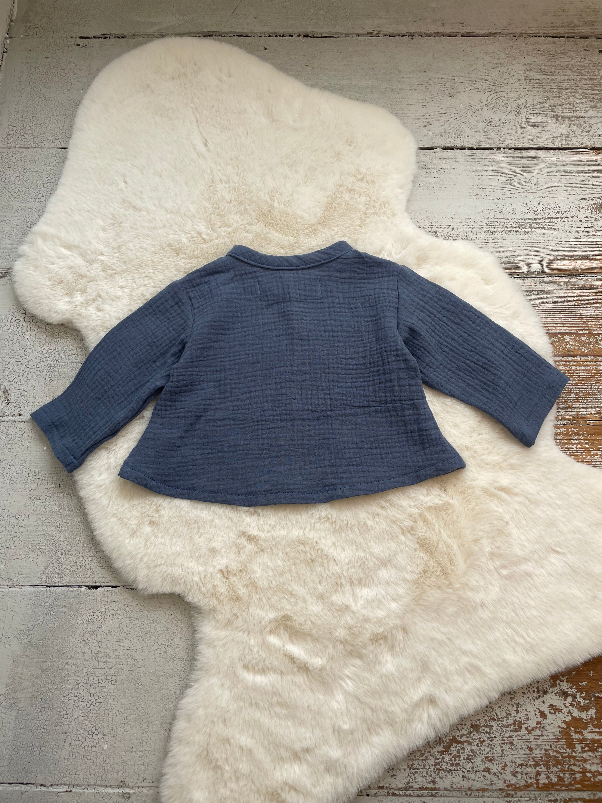 Eden Shirt - Cornflour