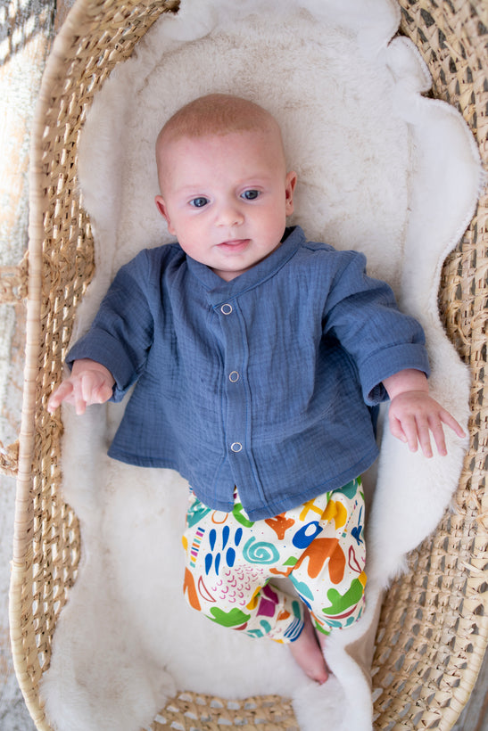 Eden Shirt - Cornflour