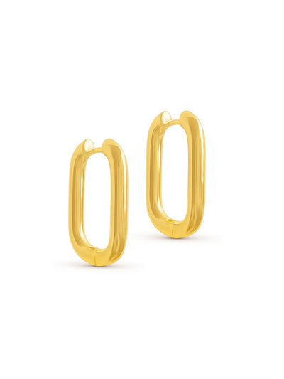 Darcy Hoops - Gold Plating