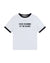 Disco Drummer Of The Decade Ringer T-Shirt - White/Black