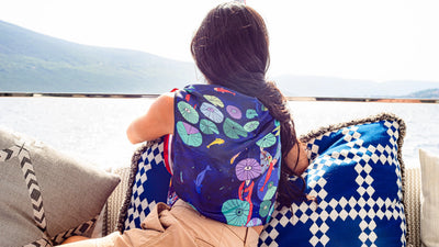 Silk Scarves - Lily Umbrella