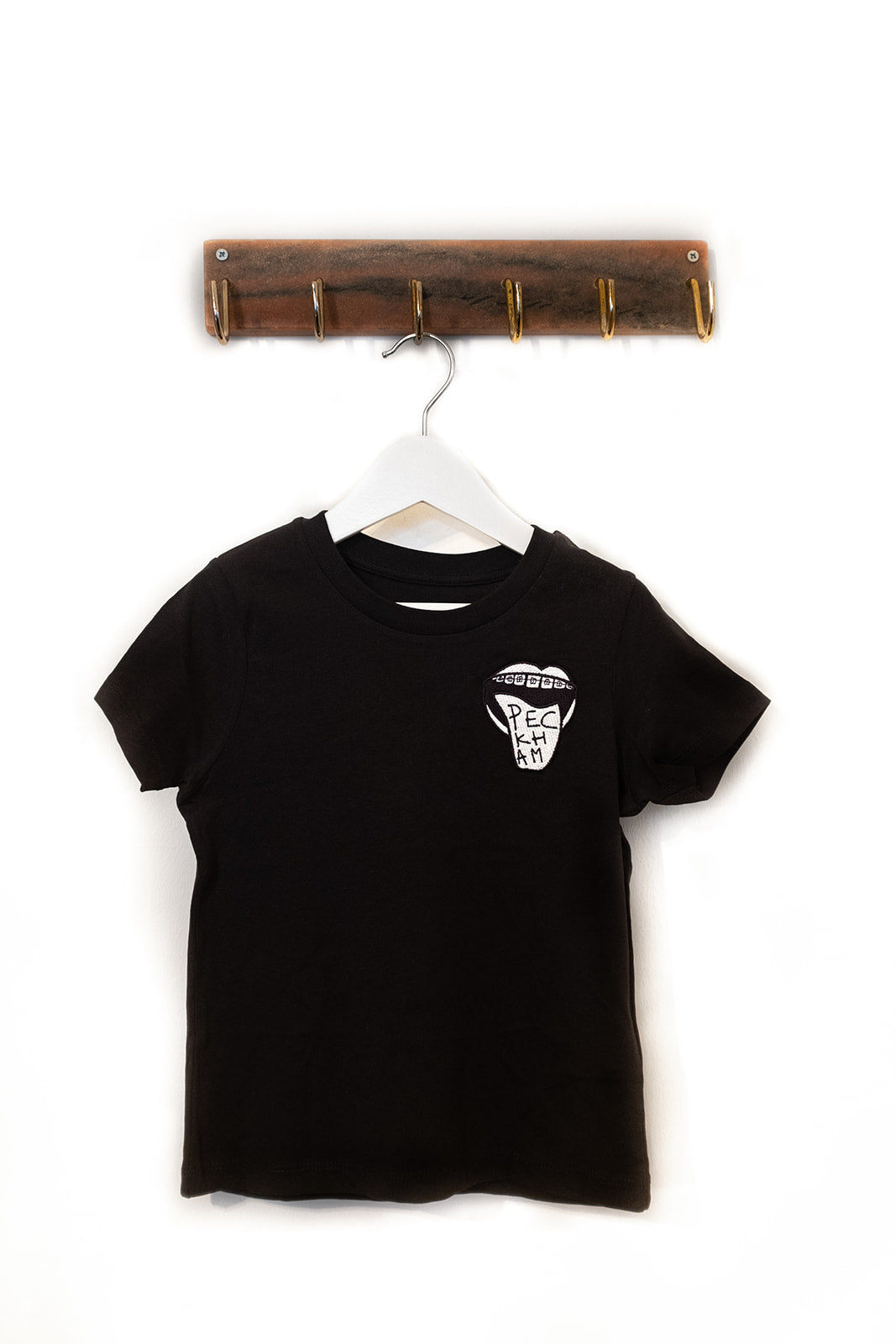 Peckham Mouth Kids Tee - Black