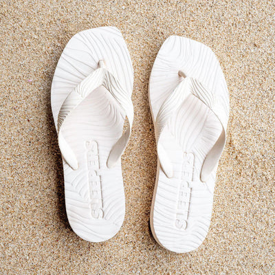 Tapered Platform Flip Flop - Eggnog