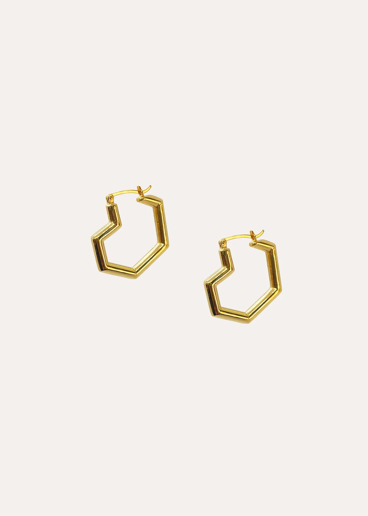 Daryl Small Hoops - Gold