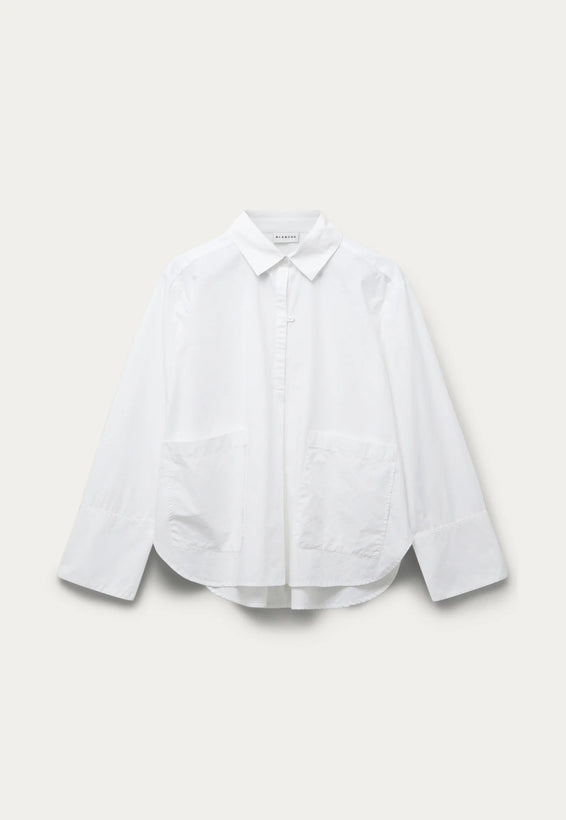 Dibella Tunic Blouse - White