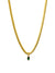 Emerald Necklace - Gold Plating/Emerald