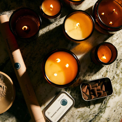 Soy Candle 170ML - Smoke & Musk