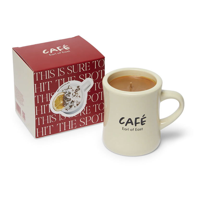 Limited Edition Soy Wax Café Candle 300ML (11oz)  - Hot Chocolate