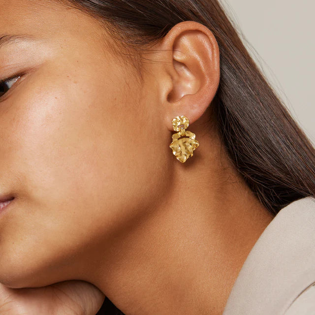 Windy Small Earrings - Gold
