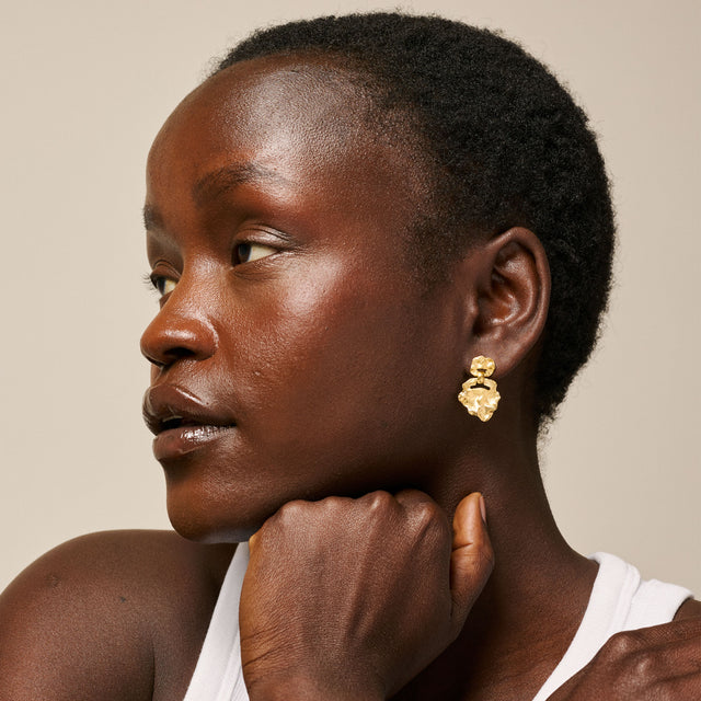 Windy Small Earrings - Gold