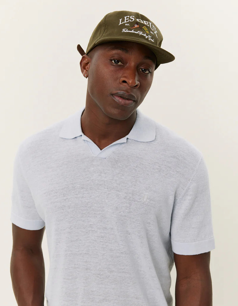 Emmanuel Polo Knit - Xenon Blue