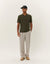 Emmanuel Polo Knit - Forest Green