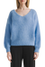 Milana LS Alpaca Pullover - Sky Blue