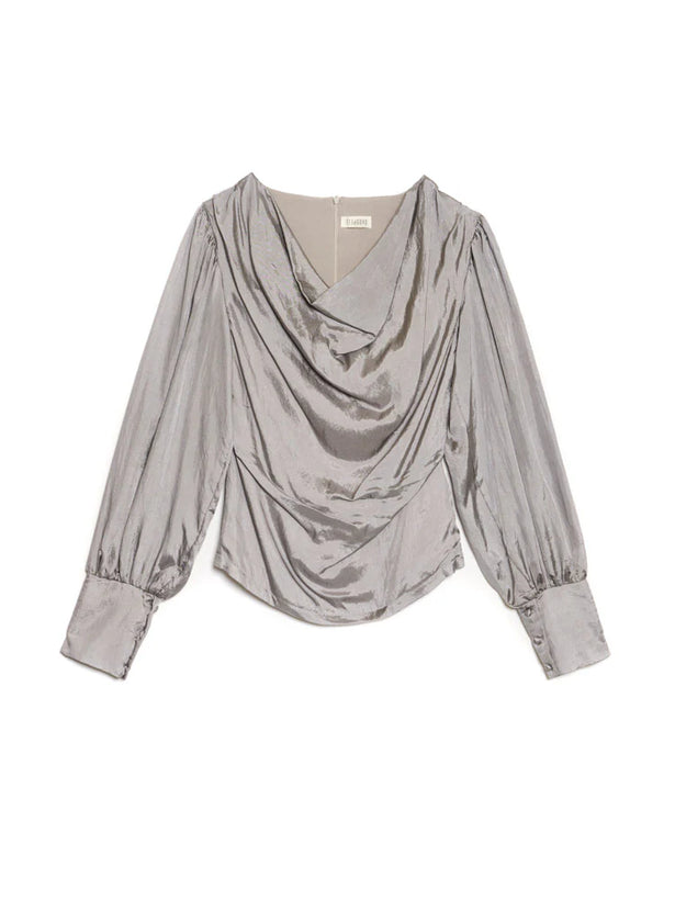 Ainsley Top - Silver Grey