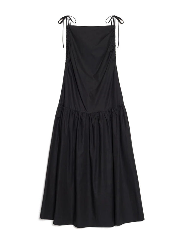 Venus Midi Dress - Coal Black
