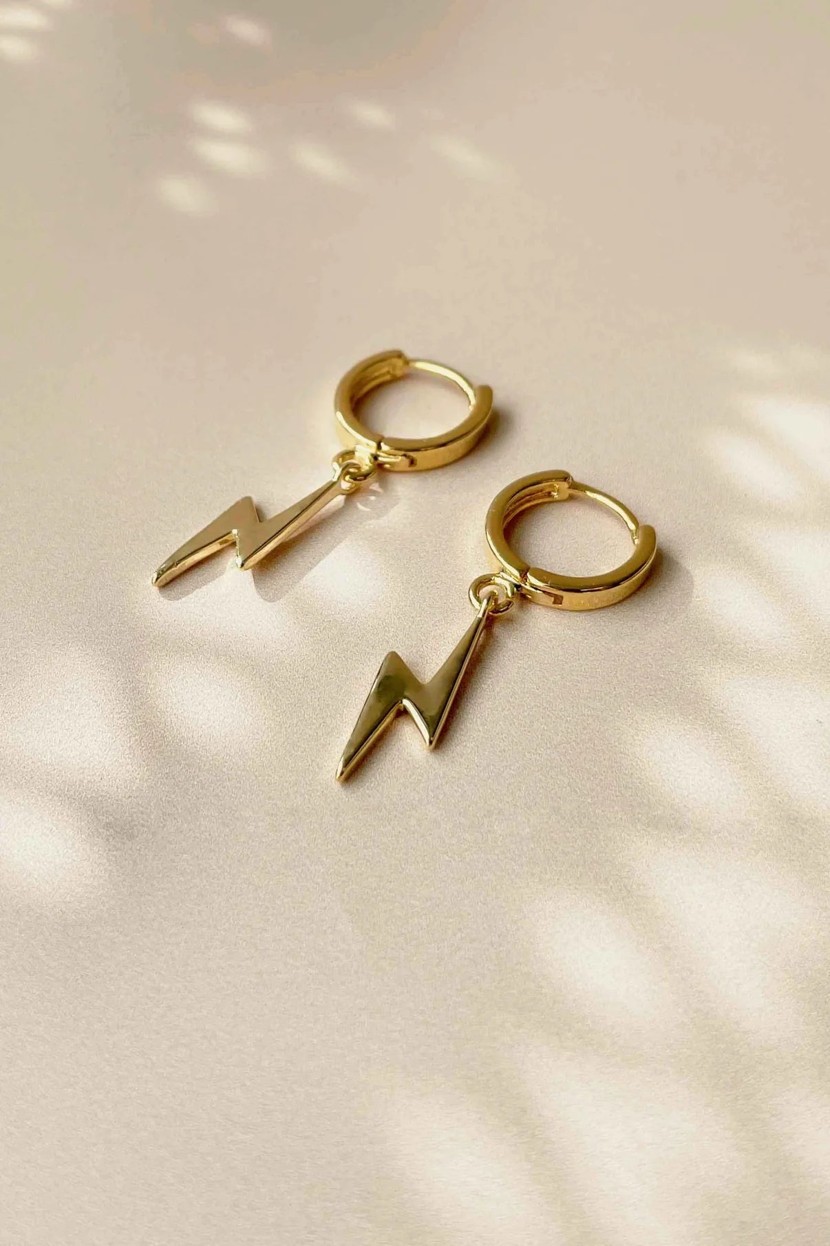 Lani Lightening Huggies - Gold Plating