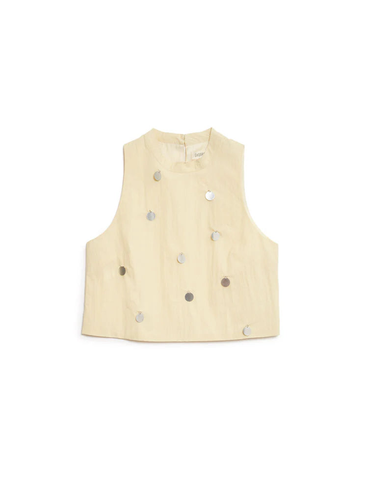 Solana Top - Butter Yellow