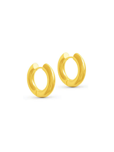 Harlow Chubby Hoops - Gold Plating