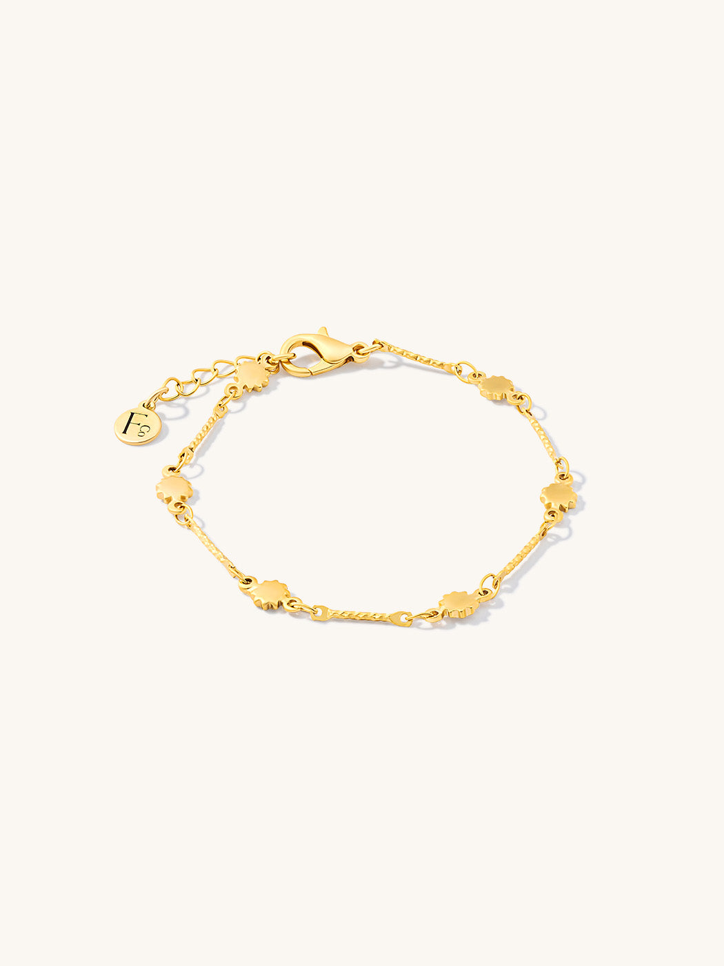 Helios Sun Bracelet - Gold Plating