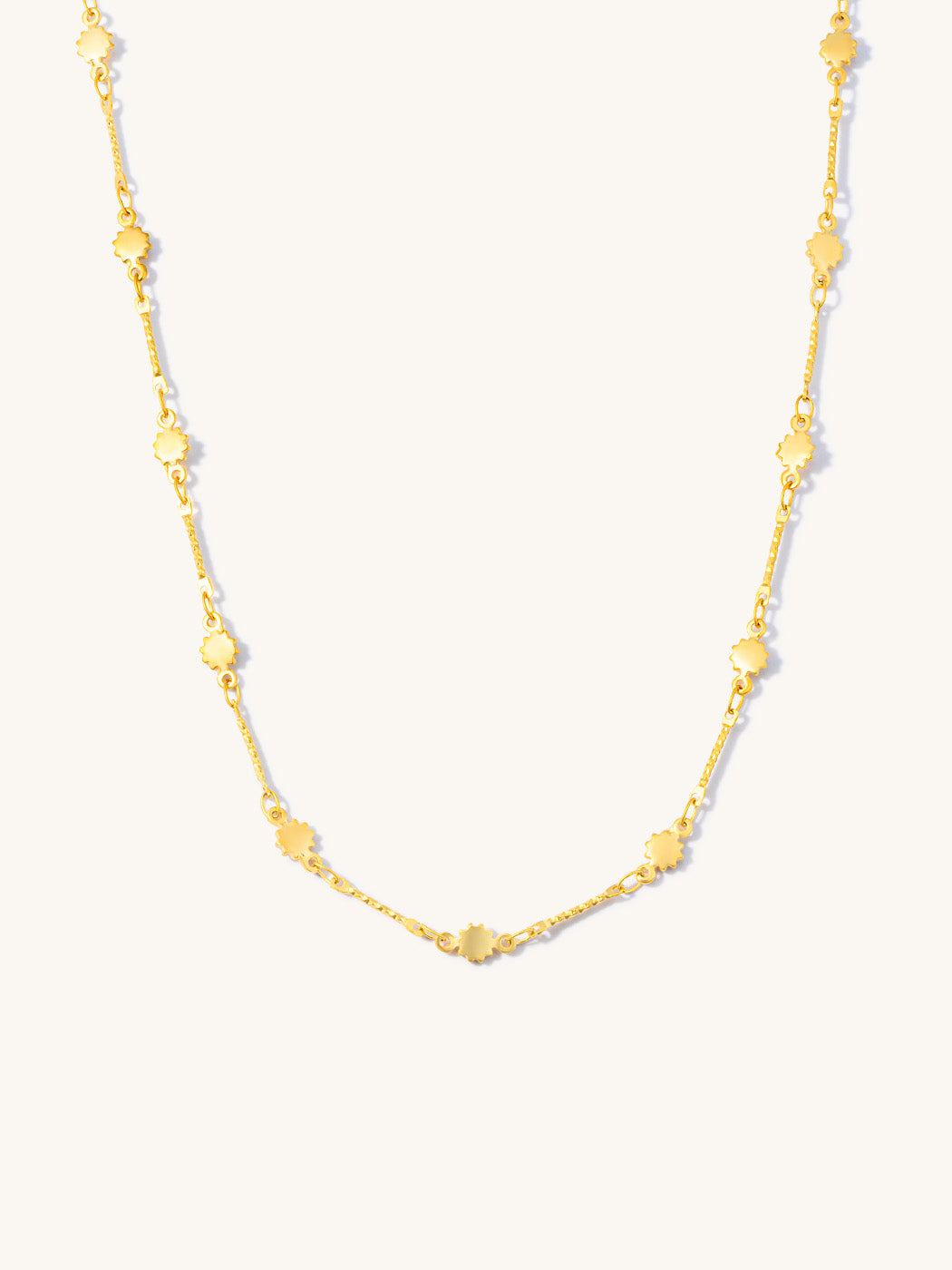 Helios Sun Necklace - Gold Plating