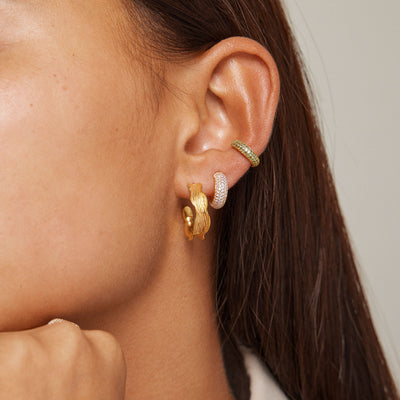 Ane Small Hoops - Gold