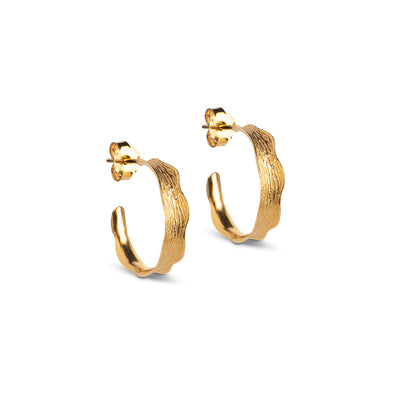 Ane Small Hoops - Gold