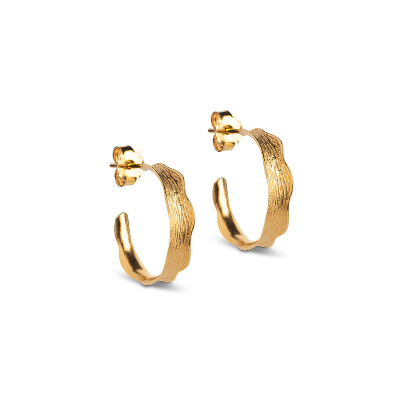 Ane Small Hoops - Gold