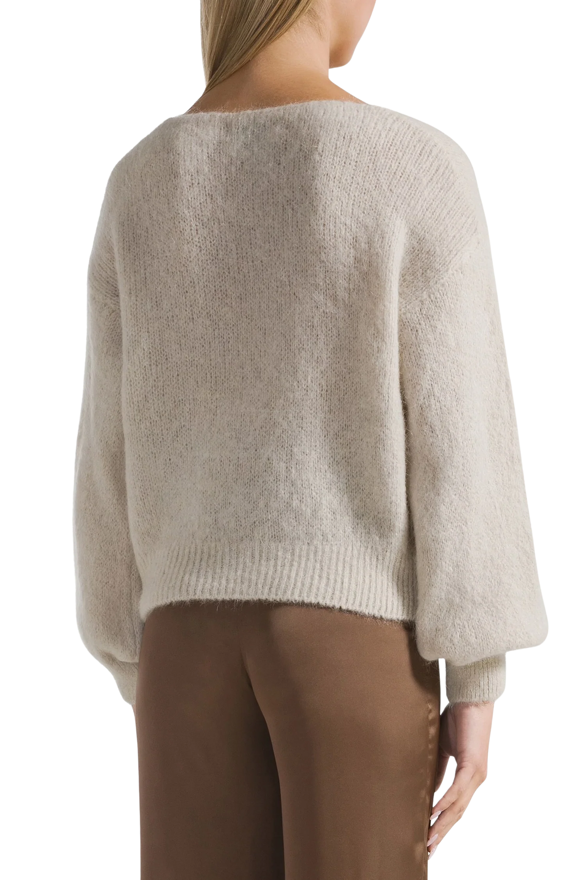 Milana LS Alpaca Pullover - Beige