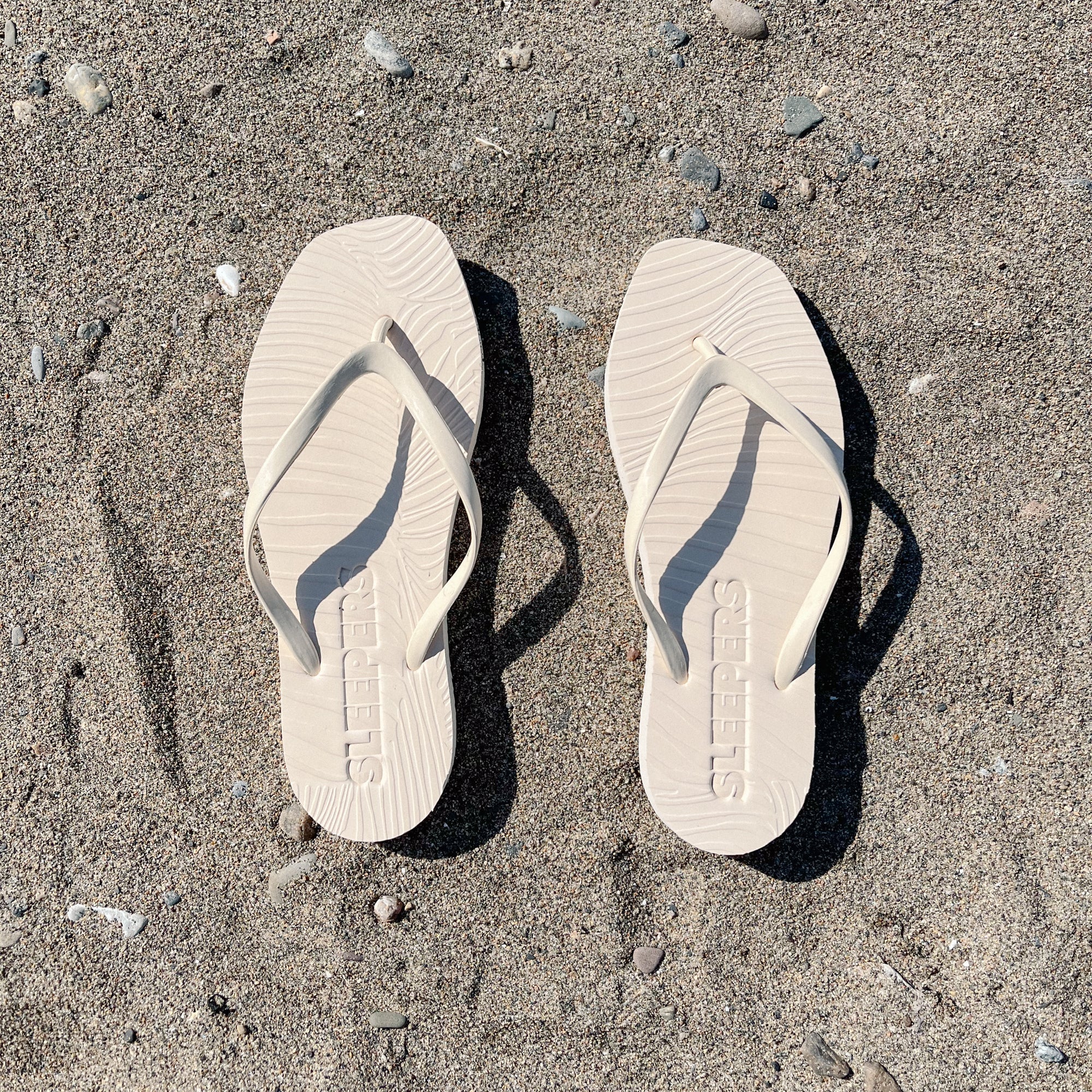 Tapered Flip Flop - Eggnog